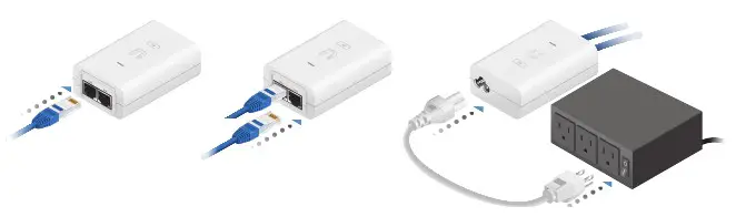 Ubiquiti UAP nanoHD Compact 802 11ac Wave 2 Enterprise Access Point - Connecting Power over Ethernet