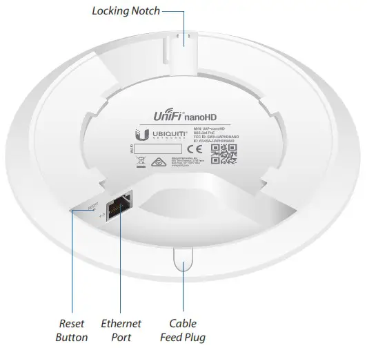 Ubiquiti UAP nanoHD Compact 802 11ac Wave 2 Enterprise Access Point - Hardware Overview 2
