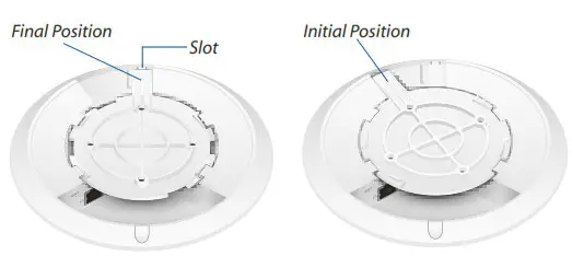Ubiquiti UAP nanoHD Compact 802 11ac Wave 2 Enterprise Access Point - Mounting Bracket 2