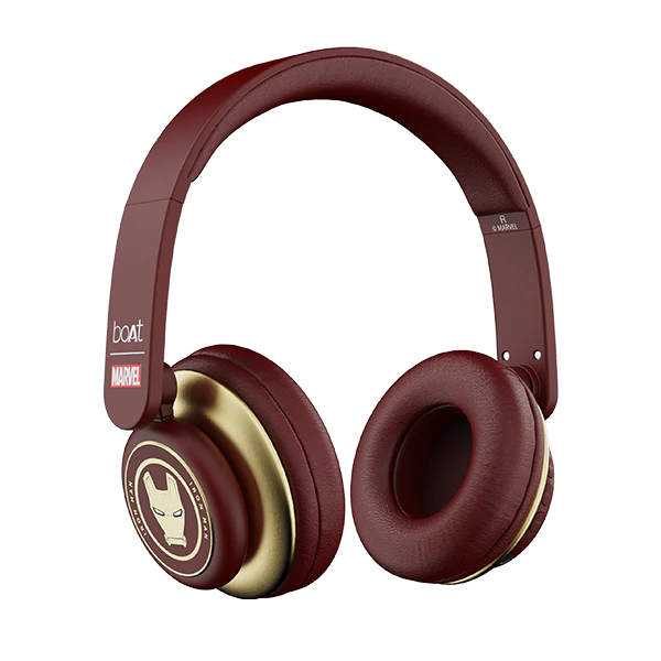 boAt Rockerz 450- Iron Man Marvel Edition