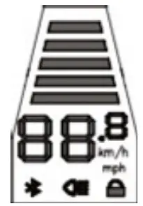 IGNITE ESC02 Electric Scooter - CONTROL PANEL