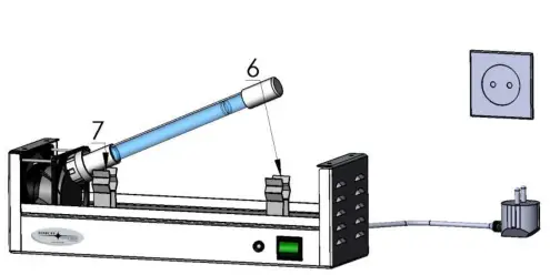 JIMCO MAC500S Multi Air Cleaner - Lamp change 5