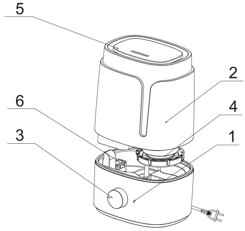 BLAUPUNKT AHS301 Air Humidifier - Fig