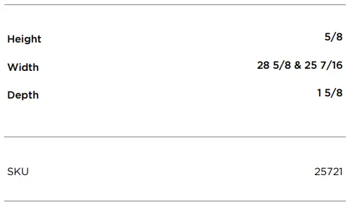 FISHER-PAYKEL-AHD3RD3084W-Contemporary-Square-Handle-Kit-for-Integrated-Refrigerator-fig-1