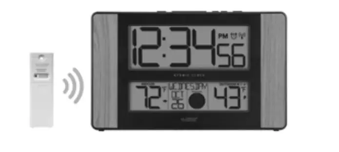 La Crosse Atomic Digital Wall Clock User Guide La Crosse Atomic Digital Wall Clock User Guide