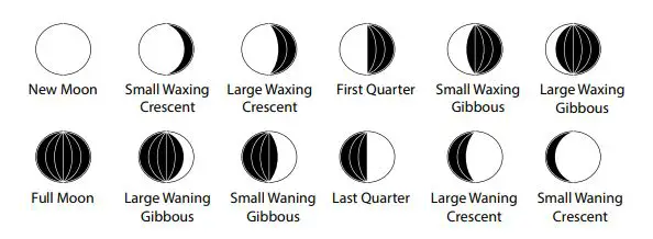 LA CROSSE Atomic Digital Wall Clock - MOON PHASE