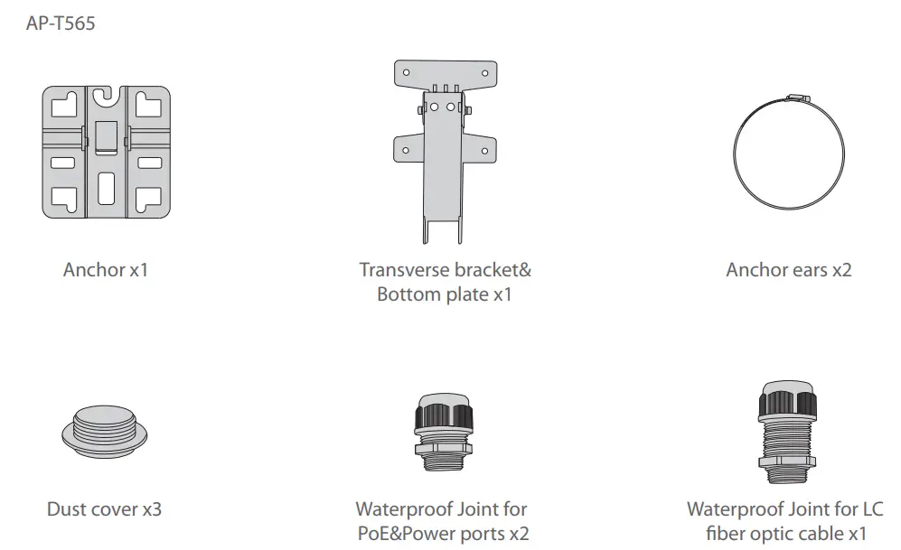 FS AP-T567 2400 Mbps Outdoor Access Point-1