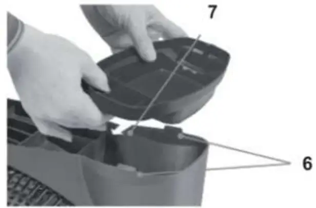 Royal Sovereign RAC-HV1020B 20 Inch High Velocity Air Circulator - Fan Base