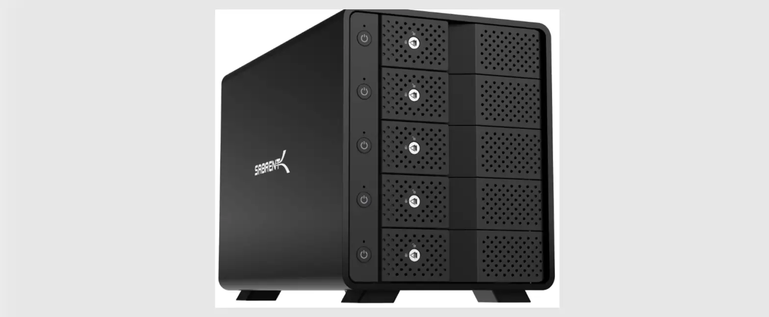 Sabrent Ds-sc5b Usb 3.2 5 Bay 3.5 Inch Sata Hard Drive Tray Less Docking Station Installation Guide