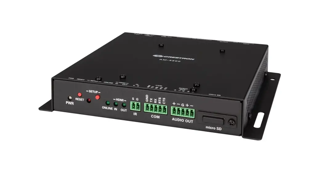 Crestron Am-3200 Airmedia Series 3 Receiver 200 User Guide