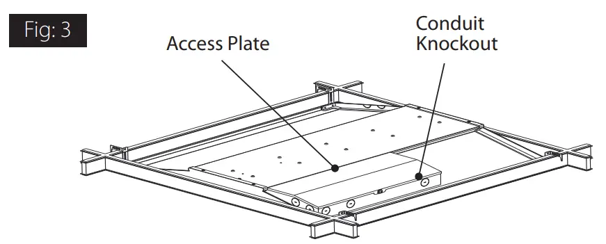 RECESSED CEILING MOUNTING