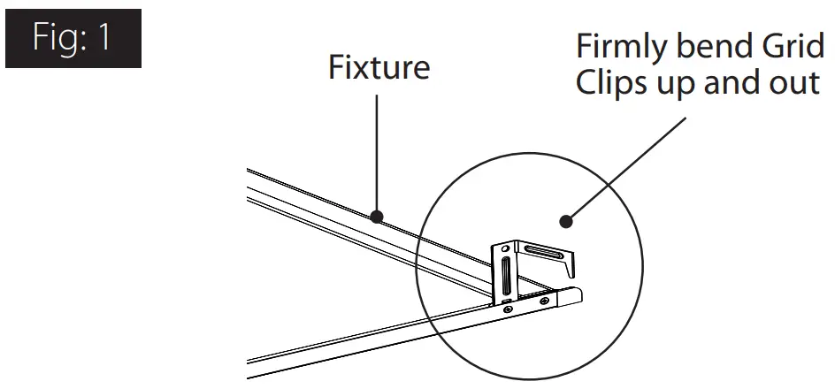 RECESSED CEILING MOUNTING