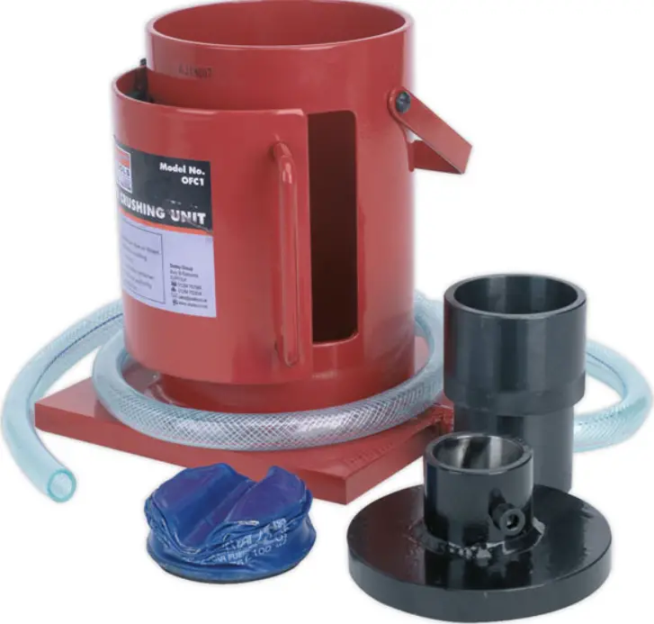 SEALEY OFC1 Oil Filter Crushing Unit and Adaptors logo