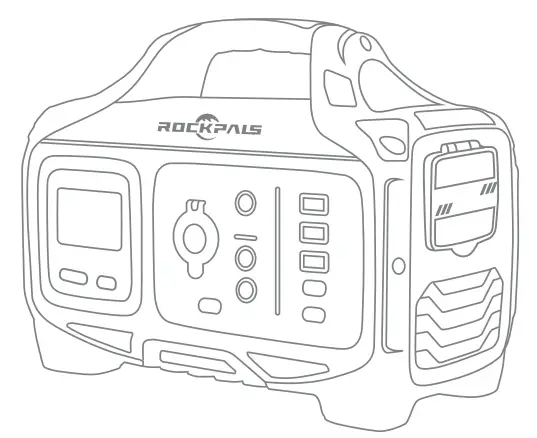 ROCKPALS Rockpower 200 Portable Power Station