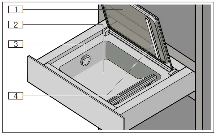 BOSCH BVE810NC0 Vacuuming Drawer - vacuuming drawer