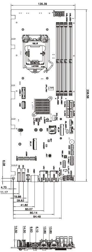 icp PCIE-Q470 Full-size PICMG 1.3 CPU Card 02