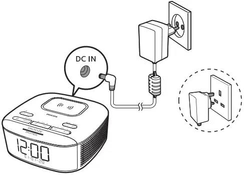 PHILIPS R7705 7000 Series Clock Radio B_02