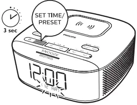 PHILIPS R7705 7000 Series Clock Radio B_06