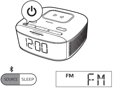 PHILIPS R7705 7000 Series Clock Radio B_18