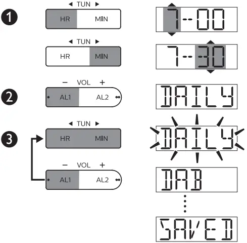 PHILIPS R7705 7000 Series Clock Radio B_25