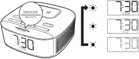 PHILIPS R7705 7000 Series Clock Radio C_10