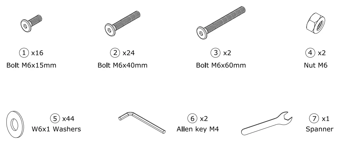 Hetsy Gift HW68745 3 Pcs Rattan Bar Set - 4