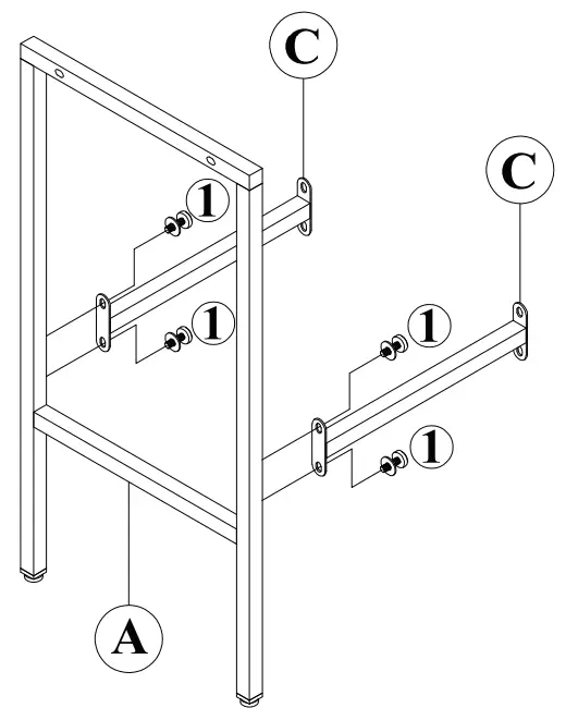 Hetsy Gift HW68745 3 Pcs Rattan Bar Set - 5