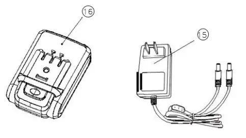 ANOVA MB600 21V 600W Mini Battery Chainsaw - Machine parts
