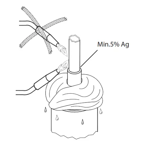 Danfoss R407C Eliminator Hermetic Receiver Filter Drier - Soldering