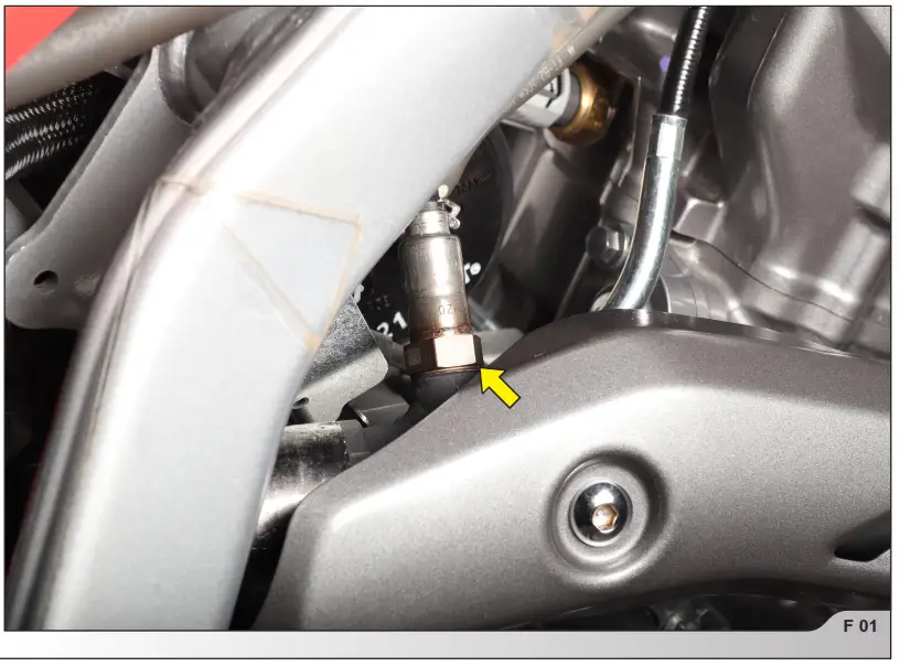 AKRAPOVIC Honda CRF300L Motorcycle - REMOVAL OF STOCK EXHAUST SYSTEM