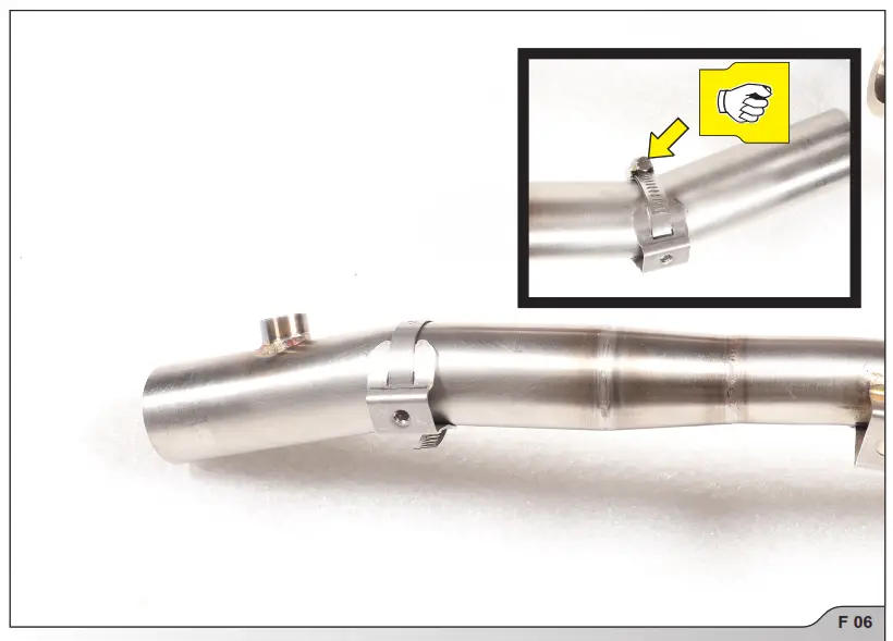 AKRAPOVIC Honda CRF300L Motorcycle - REMOVAL OF STOCK EXHAUST SYSTEM6