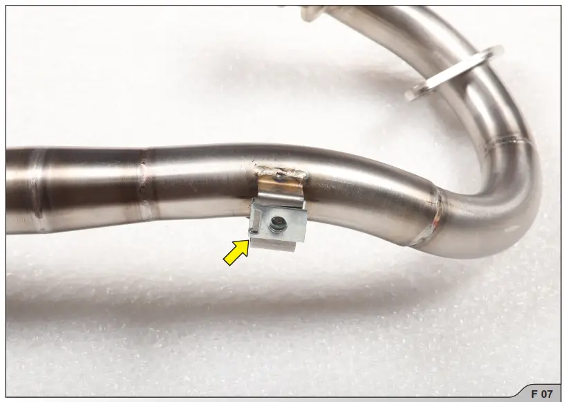 AKRAPOVIC Honda CRF300L Motorcycle - REMOVAL OF STOCK EXHAUST SYSTEM7