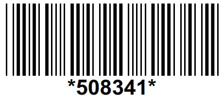 AKRAPOVIC Honda CRF300L Motorcycle - bar code