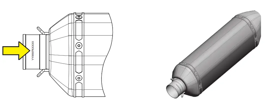 AKRAPOVIC Honda CRF300L Motorcycle