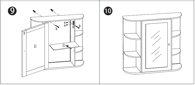 GYMAX-GYM01632-Bathroom-Single-Door-Shelves-Cabinet-fig-4