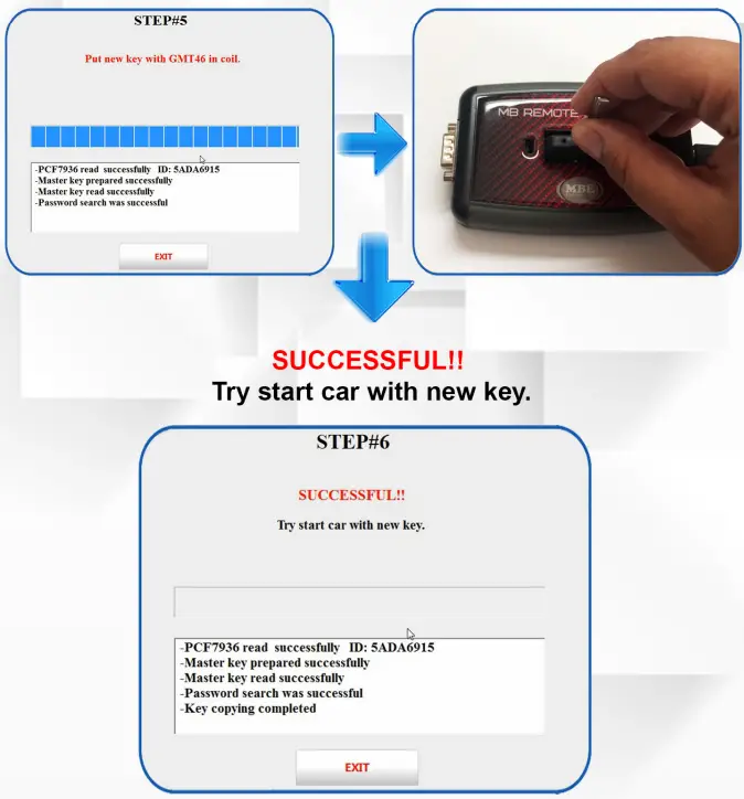 Master Key PCF7936 Mercedes Cloning 3-Button Flip Key-fig4