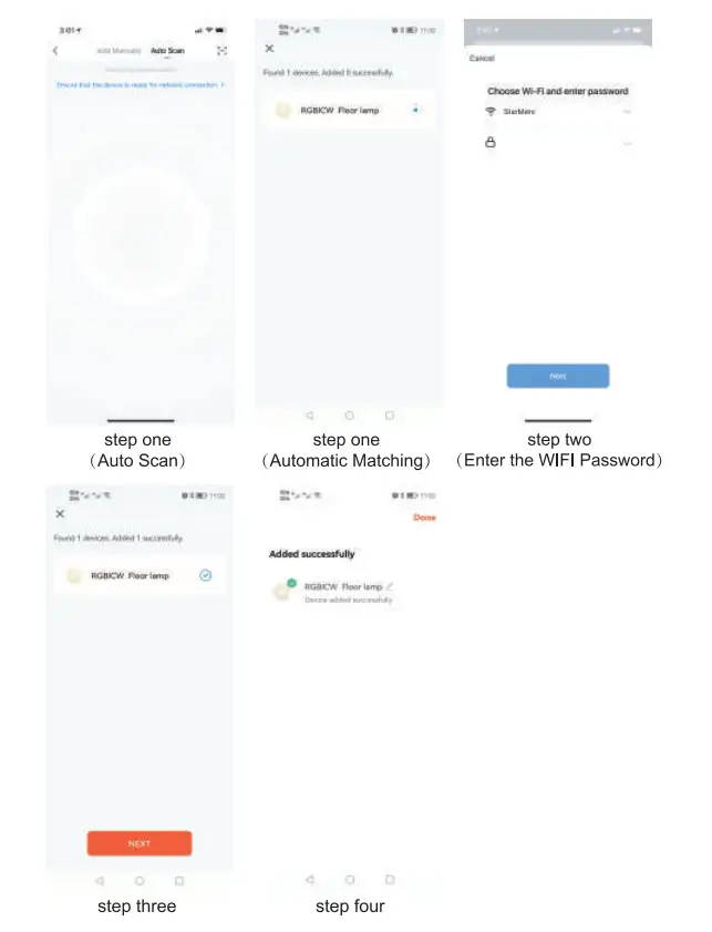 GIANT RGBICW Floor Lamp with Smart Life - Figure 5