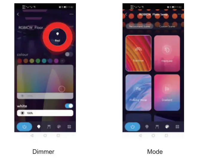 GIANT RGBICW Floor Lamp with Smart Life - Figure 6