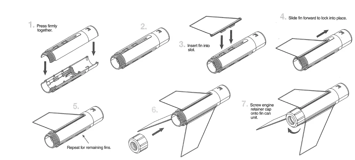 Astra 1714 Estes Workshop Rocket Kit-2
