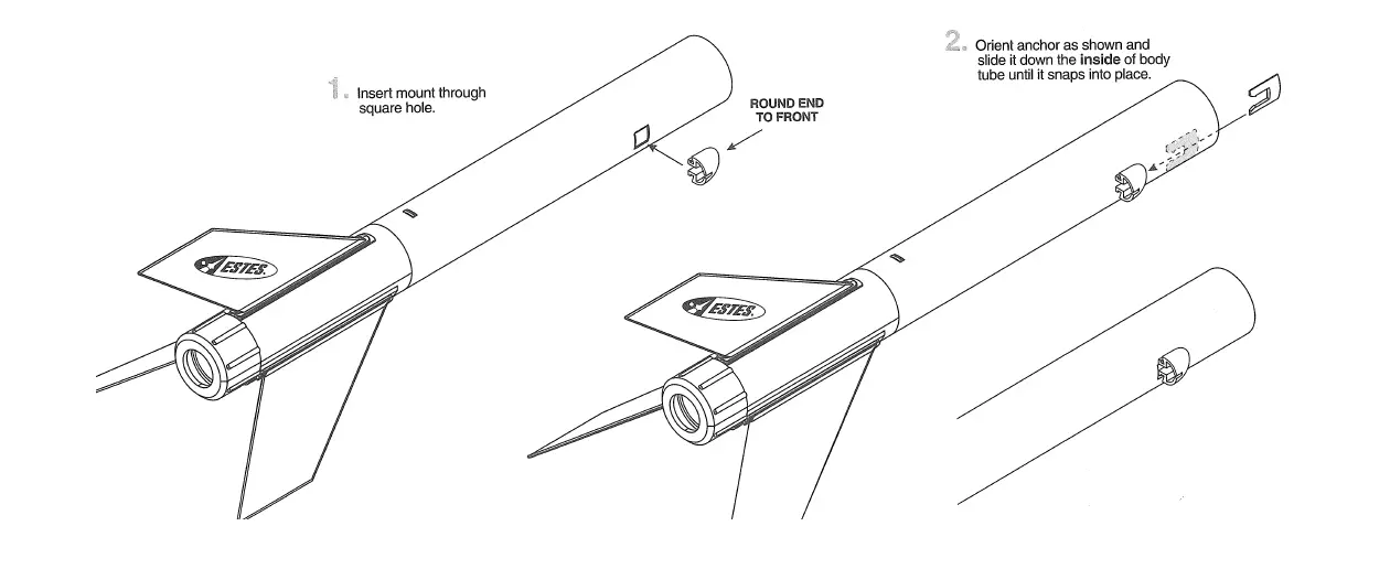 Astra 1714 Estes Workshop Rocket Kit-4