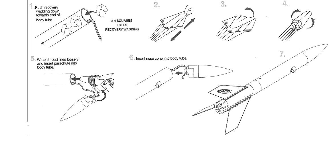 Astra 1714 Estes Workshop Rocket Kit-7