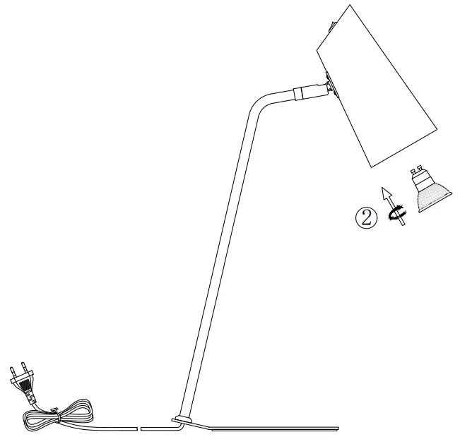 DYBERG LARSEN Denver Table Lamp in black