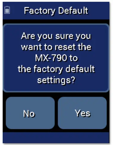 URC Automation MX 790 Universal Remote Control - Resetting