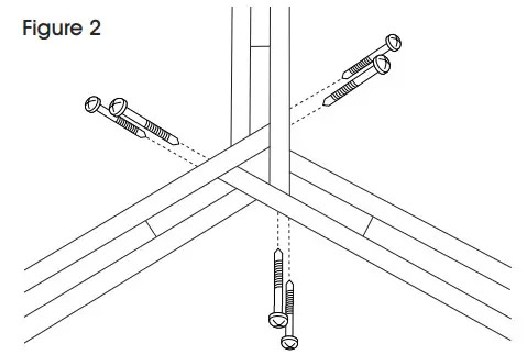 ULINE H-2560 Hex Picnic Table - 4