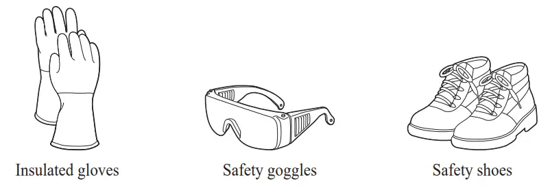 LG RESU16H Prime High Voltage Storage - Warning Label 11