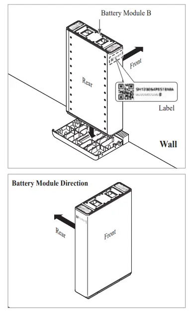 LG RESU16H Prime High Voltage Storage - Warning Label 17