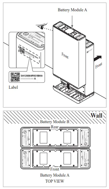 LG RESU16H Prime High Voltage Storage - Warning Label 18
