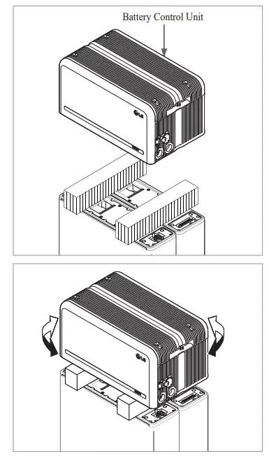 LG RESU16H Prime High Voltage Storage - Warning Label 22