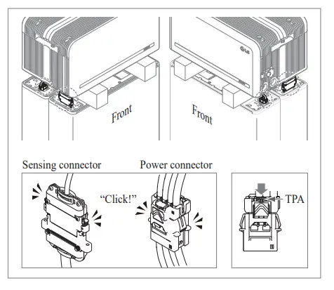 LG RESU16H Prime High Voltage Storage - Warning Label 23