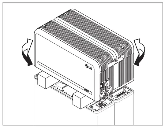 LG RESU16H Prime High Voltage Storage - Warning Label 26